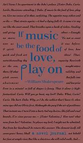 Novel Journal: William Shakespeare