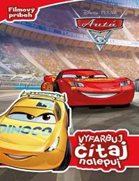 Autá 3 - Vyfarbuj, čítaj, nalepuj kúpite na Knihyprekazdeho.sk