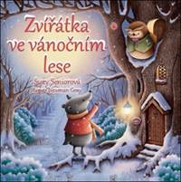 Zvířátka ve vánočním lese