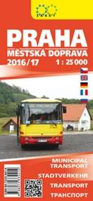 Praha městská doprava 1:25 000