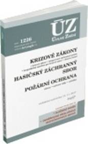 ÚZ 1226 Krizové zákony, HZS, Požární ochrana, Obnova území