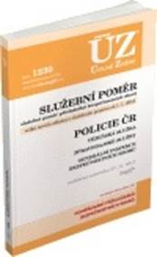 ÚZ 1230 Služební poměr příslušníků bezpečnostních sborů
