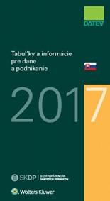 Kniha Tabuľky a informácie pre dane a podnikanie 2017