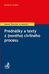Prednášky a texty z (nového) civilného procesu