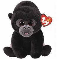 Plyš očka střední Gorila černostříbrná