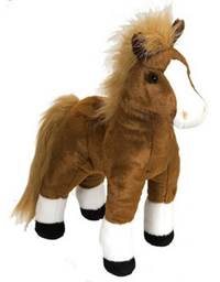 Plyšový kůň 30 cm