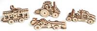 Dřevěný mechanický model Dopravní prostředky