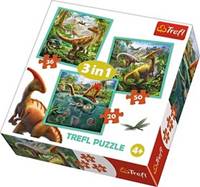 Puzzle Neobyčejný svět dinosaurů