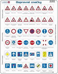 Puzzle Larsen Dopravné značky