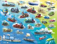 Puzzle Larsen História dopravných prostriedkov