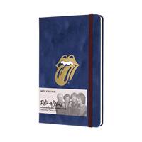 Moleskine: Rolling Stones zápisník L Flock/linkovaný