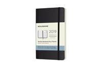 Moleskine: Měsíční diář 2019 měkký S