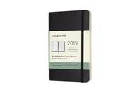 Moleskine: Plánovací zápisník 2019 měkký černý S
