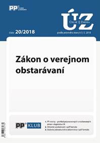 UZZ 20/2018 Zákon o verejnom obstarávaní