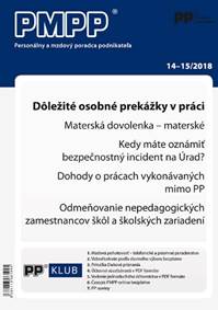 PMPP 14-15/2018 Dôležité osobné prekážky v práci
