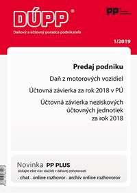 DUPP 1/2019 Predaj podniku