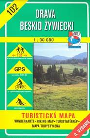 TM Orava,Beskidy,Žiwiec (Turistická mapa)