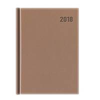 Diár denný 2018 Praktik - A6 - hnedý