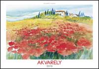 Akvarely 2019 - nástěnný kalendář