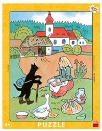 Puzzle Josef Lada Mikeš na vandru