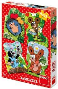 Puzzle 4x12 Krteček