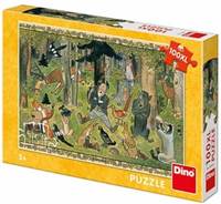 Puzzle 100XL Josef Lada Hajného sen