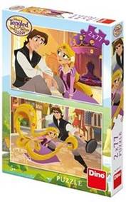 Puzzle Na vlásku 2x77 dílků