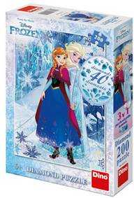 Puzzle Frozen Sesterská láska diamond