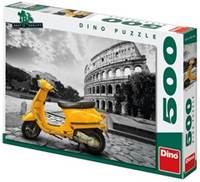 Puzzle Skůtr u kolosea 500 dílků