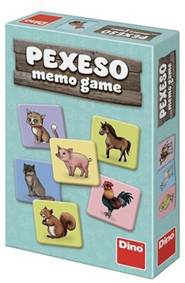 Kniha Pexeso Zvířátka