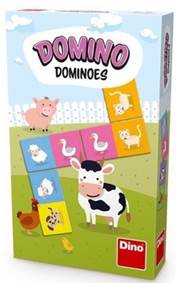 Kniha Domino Zvířátka