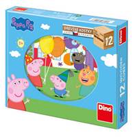 Dřevěné kostky Peppa Pig