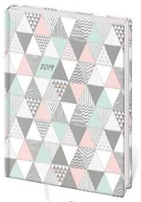 Diář 2019 A5 Lyra denní Triangle