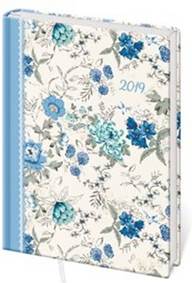 Diář 2019 A5 LYRA denní Flower