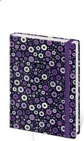 Diář 2019 A6 LYRA týdenní s gumičkou Fantasy