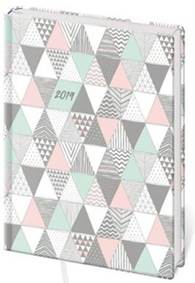 Diář 2019 B6 LYRA denní Triangle