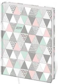 Diář 2019 B6 LYRA týdenní Triangle