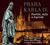 Kniha Praha Karla IV. - Pověsti, mýty, legendy - CD