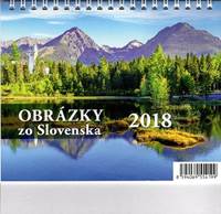 Obrázky zo Slovenska 2018 - stolový kalendár