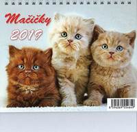 Mačičky - stolový kalendár 2019