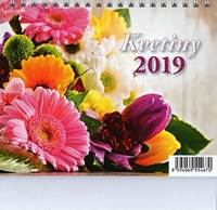 Kvetiny - stolový kalendár 2019