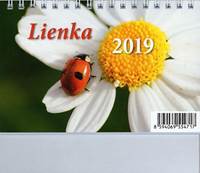 Lienka - stolový kalendár 2019