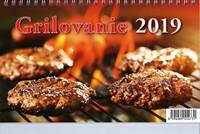 Grilovanie - stolový kalendár 2019
