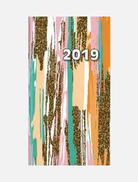 Vreckový týždenný diár 2019 - Napoli dizajn 8