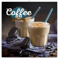 Poznámkový kalendář Káva 2019 voňavý