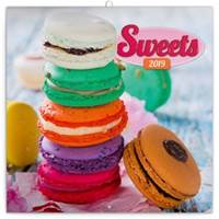 Poznámkový kalendář Sladkosti 2019