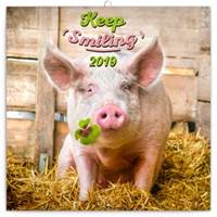 Poznámkový kalendář Úsměv, prosím 2019