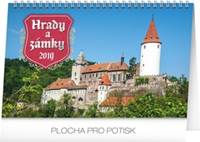 Hrady a zámky 2019, 23,1- stolní kalendář 2019