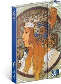 Týdenní magnetický diář Alfons Mucha 201