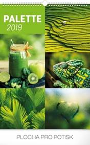 Paleta 2019, 33 x 46 c- nástěnný kalendář 2019